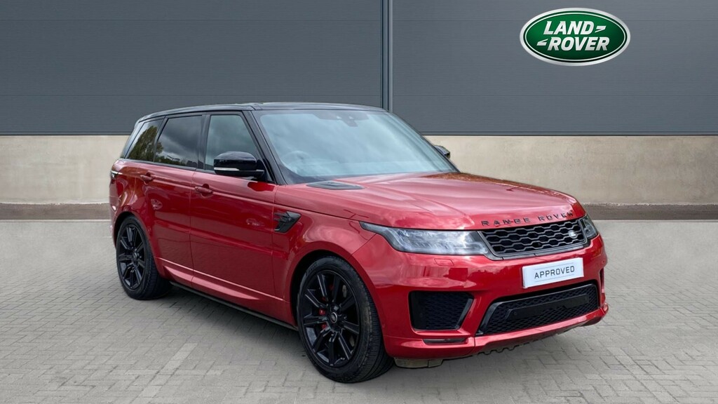Compare Land Rover Range Rover Sport Hst EO21XXM Red