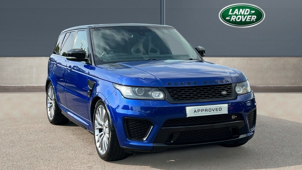 Compare Land Rover Range Rover Sport Svr GN16EOV Blue