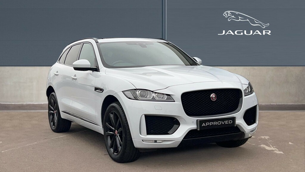 Compare Jaguar F-Pace Chequered Flag MF20ZVS White