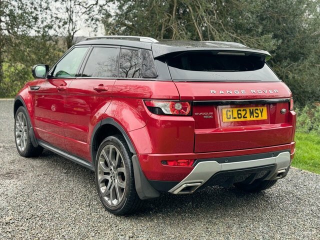Compare Land Rover Range Rover Evoque Dynamic Lux GL62MSY Red