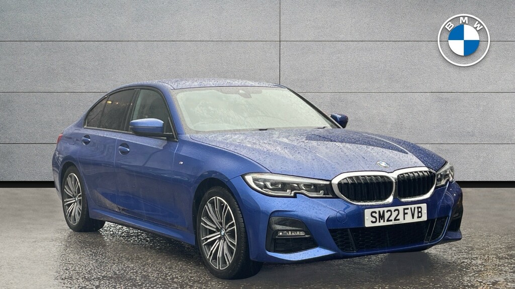 Compare BMW 3 Series 320I Xdrive M Sport Saloon SM22FVB Blue