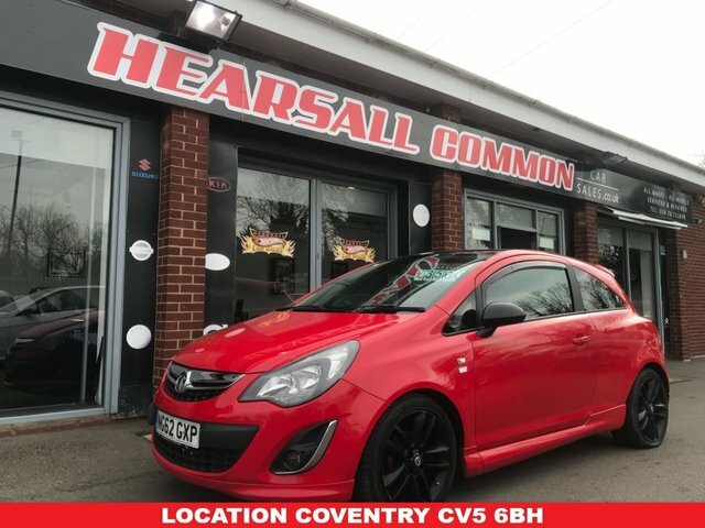 Compare Vauxhall Corsa 1.2 Limited Edition 83 Bhp NG62GXP Red