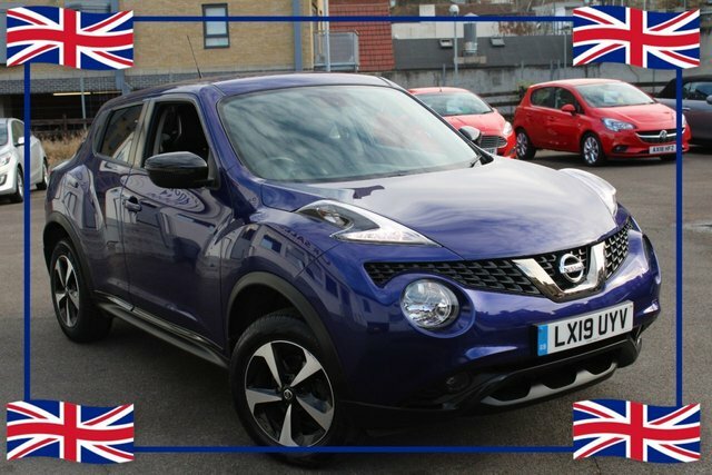 Compare Nissan Juke 1.6 Bose Personal Edition LX19UYV Blue