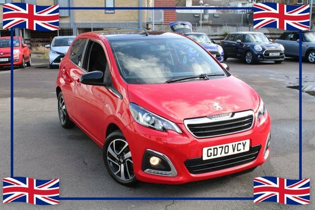 Compare Peugeot 108 1.0 Allure 72 GD70VCY Red