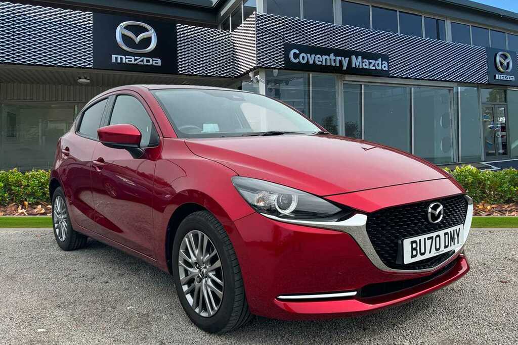 Mazda 2 1.5 90Ps Gt Sport Nav Blue Grey Leather Red #1