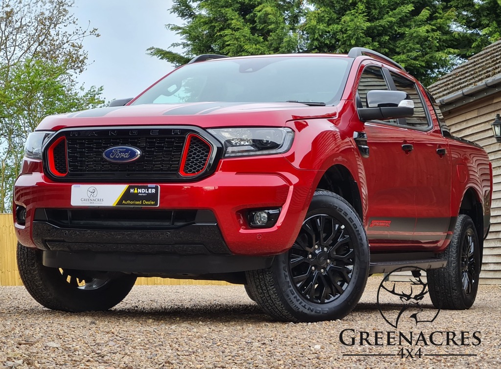Compare Ford Ranger 2.0 Ecoblue Stormtrak 4Wd Euro 6 Ss MA22ZSR Red