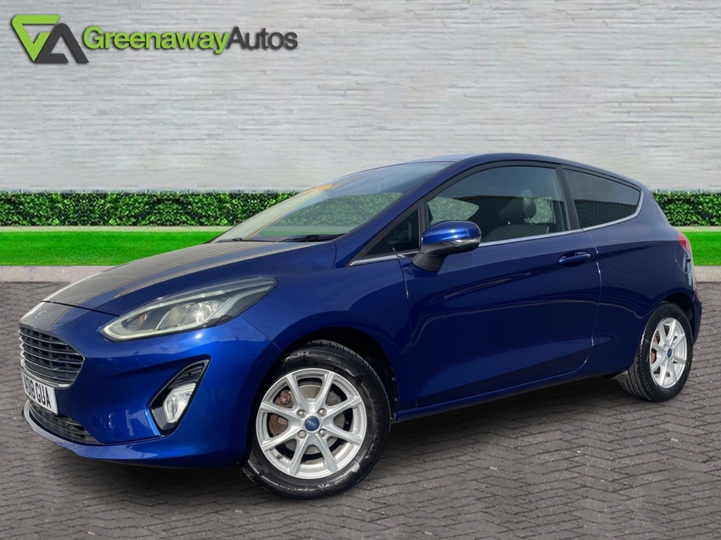 Compare Ford Fiesta Petrol VO18GUA Blue