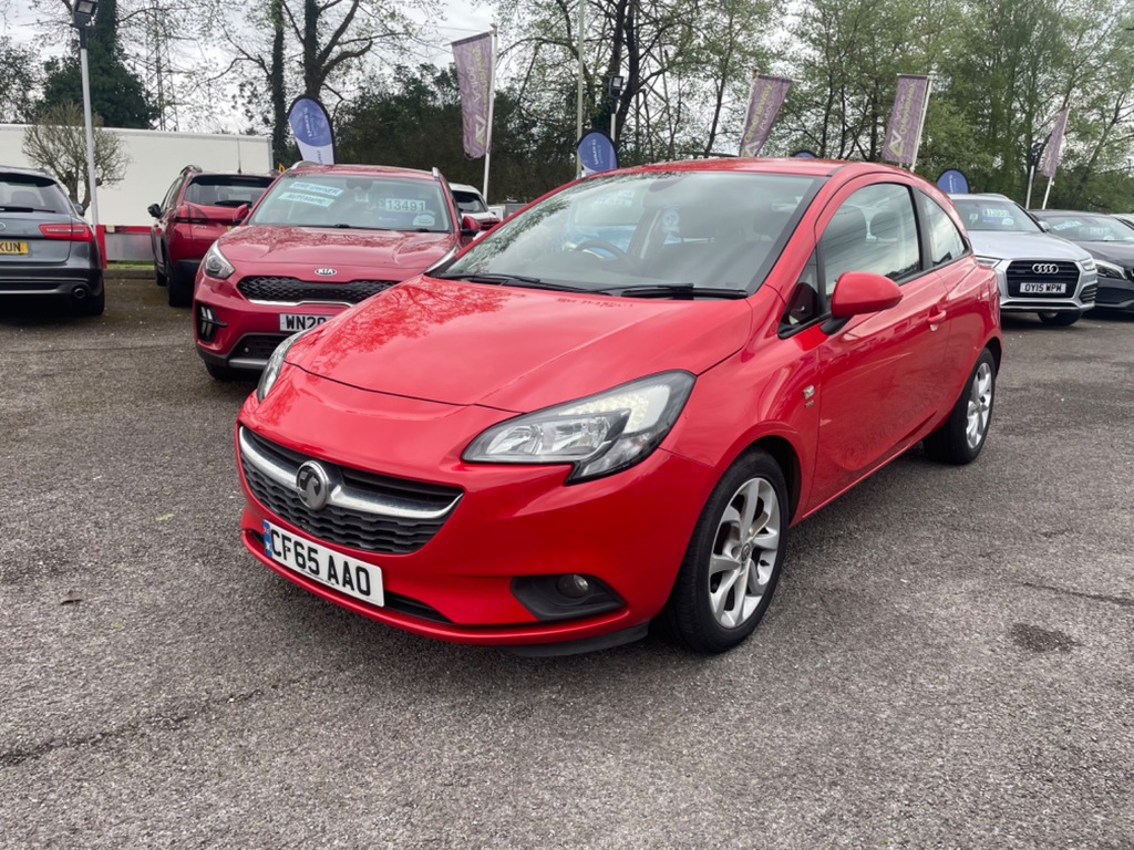 Compare Vauxhall Corsa Petrol CF65AAO Red