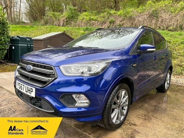 Compare Ford Kuga 1.5 St-line Tdci 118 Bhp YS67UHP Blue