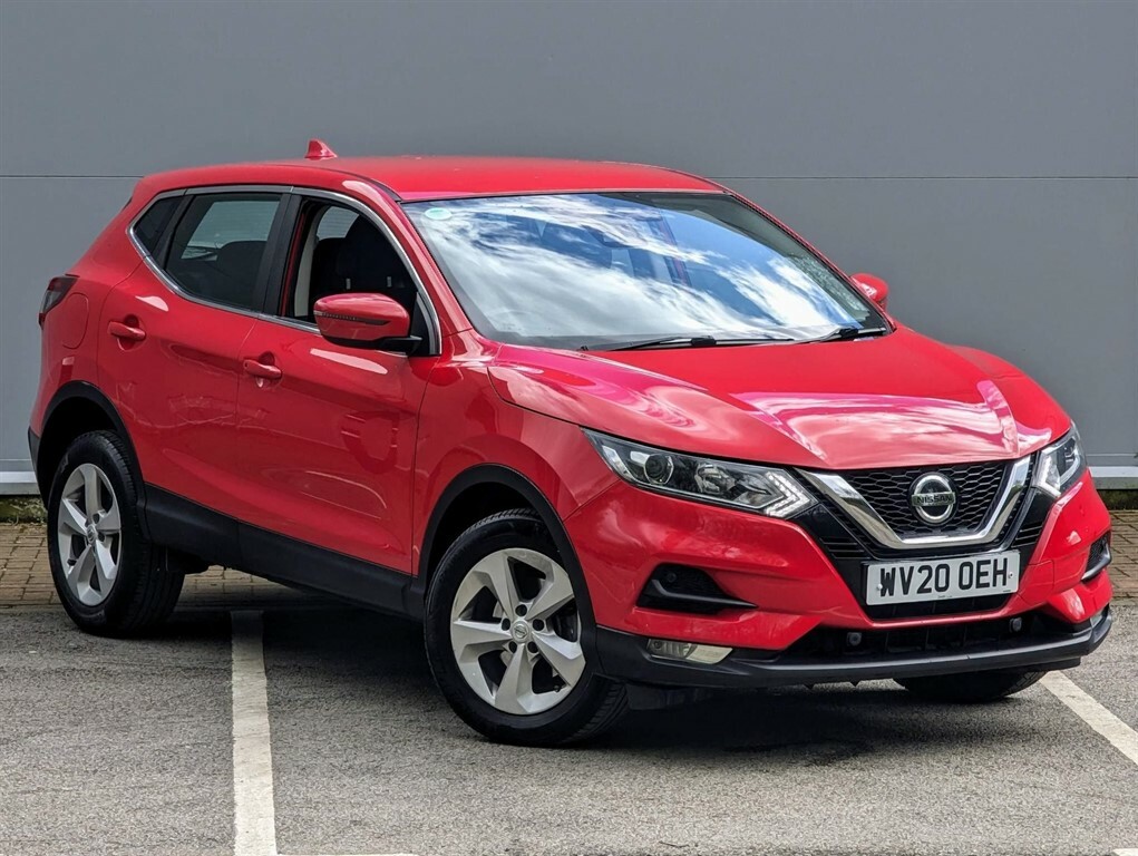 Compare Nissan Qashqai 1.5 Dci Acenta Premium Dct Euro 6 Ss WV20OEH Red