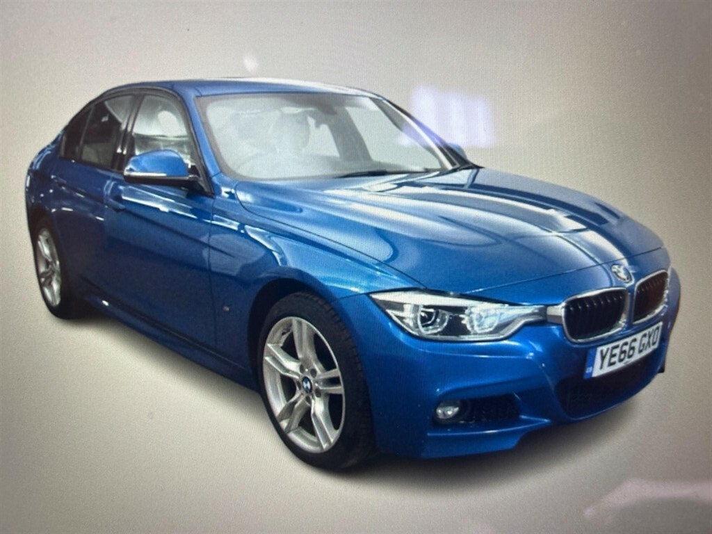 Compare BMW 3 Series 2.0 7.6Kwh M Sport Euro 6 Ss YE66GXO Blue