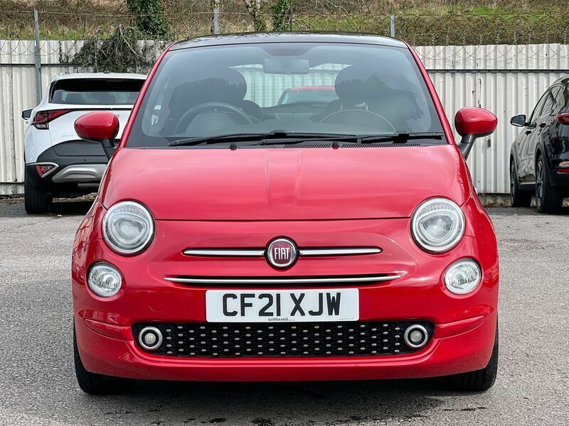 Compare Fiat 500 1.0 Mhev Lounge Hatchback Euro 6 CF21XJW Red