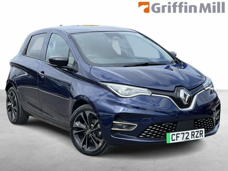 Compare Renault Zoe Zoe Iconic Boost Charge Ev 50 CF72RZR Blue