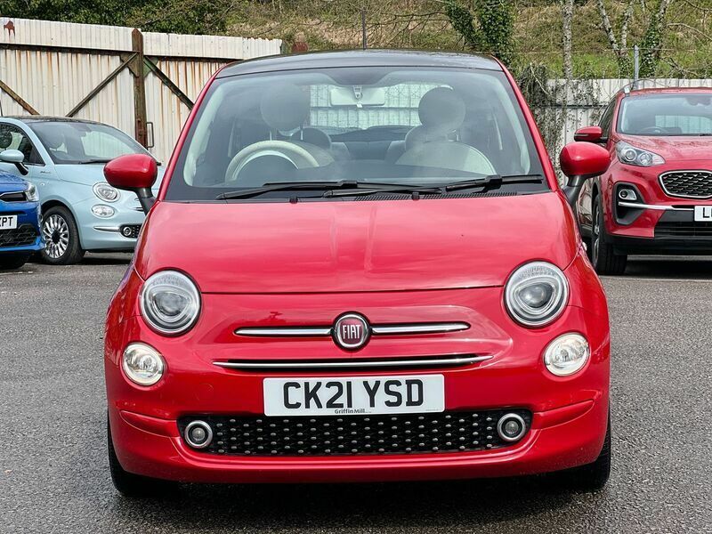 Compare Fiat 500 1.0 Mhev Lounge Hatchback Euro 6 CK21YSD Red