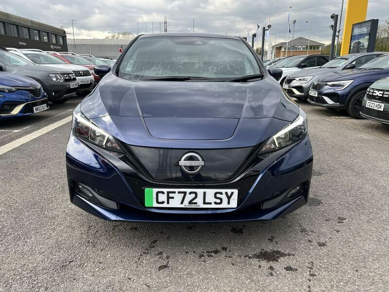 Compare Nissan Leaf 39Kwh N-connecta Hatchback 150 CF72LSY Blue