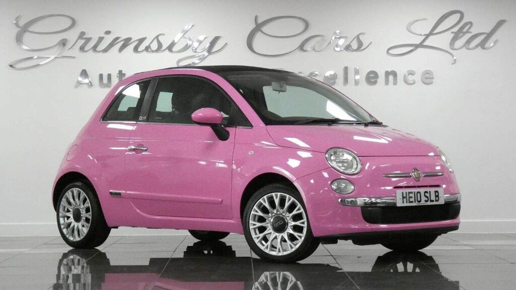 Compare Fiat 500C Convertible 1.2 Pop Euro 5 201010 HE10SLB Pink