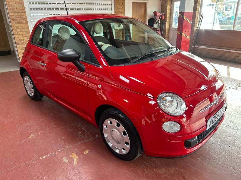 Compare Fiat 500 1.2 Pop Start Stop AO65LFY Red