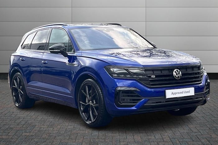 Compare Volkswagen Touareg 3.0 Tsi V6 14.3Kwh R Suv Plug In Hybrid AE73YHB Blue