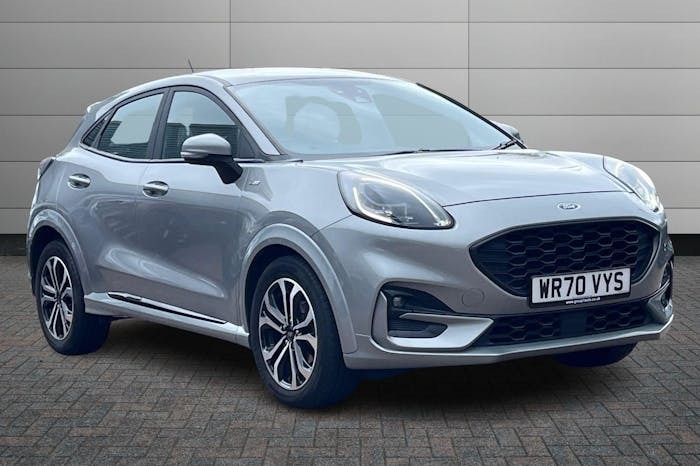 Compare Ford Puma 1.0T Ecoboost Mhev St Line Suv WR70VYS Silver