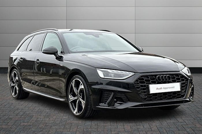 Compare Audi A4 Avant 2.0 Tfsi 35 Black Edition Estate S Tron LS73RVU Black