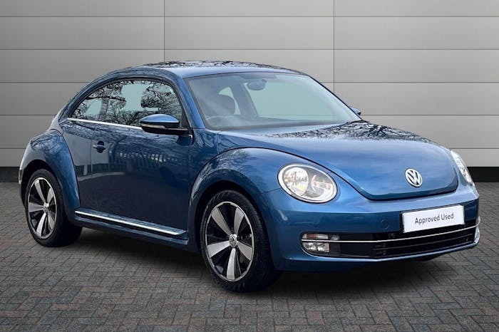 Compare Volkswagen Beetle 1.4 Tsi Bluemotion Tech Design Hatchback Petro OU16VVG Blue