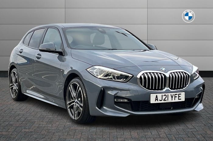 Compare BMW 1 Series 1.5 118I M Sport Lcp Hatchback Dct AJ21YFE Grey