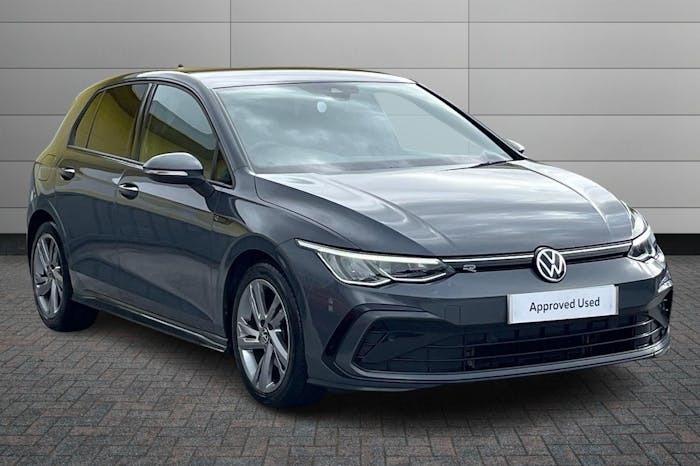 Compare Volkswagen Golf 2.0 Tdi R Line Hatchback Dsg 150 Ps BL70BBN Grey