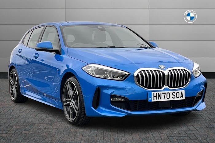 Compare BMW 1 Series 1.5 118I M Sport Hatchback Dct 140 Ps HN70SOA Blue