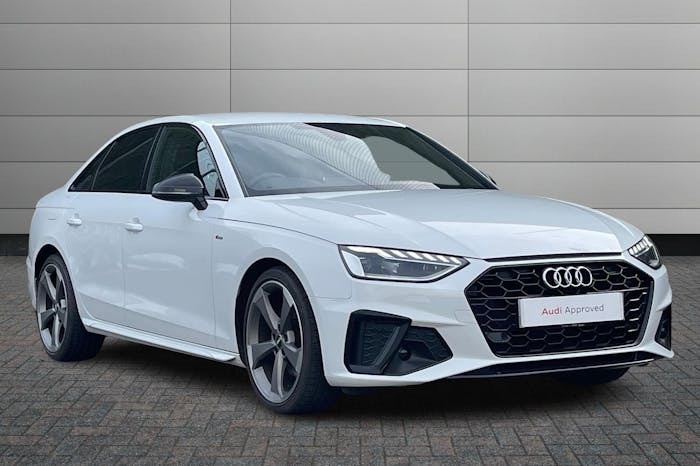 Compare Audi A4 A4 S Line Black Edition 35 Tdi ST20TCX White