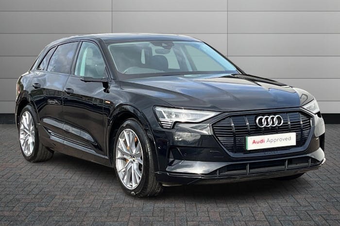 Compare Audi E-tron E-tron Launch Edition 55 Quattro FP20KXW Black