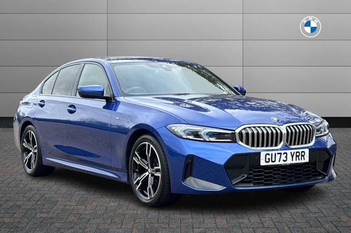 Compare BMW 3 Series 320I M Sport GU73YRR Blue