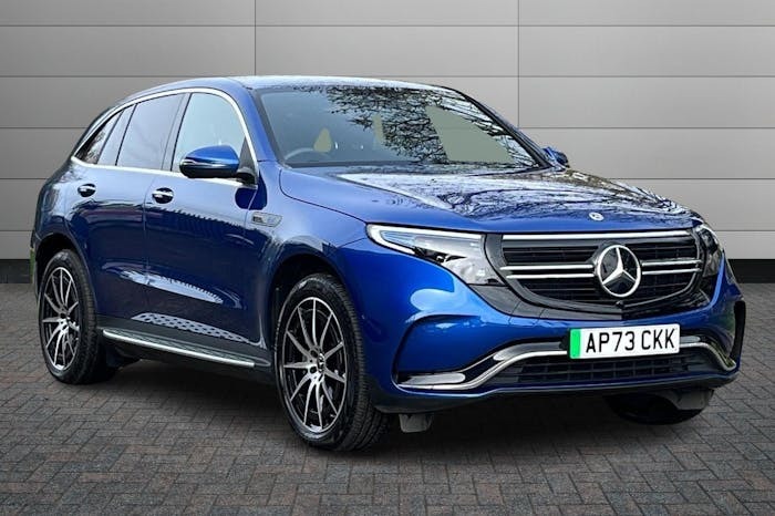 Compare Mercedes-Benz EQC Eqc 400 80Kwh Amg Line Edition Suv Au AP73CKK Blue