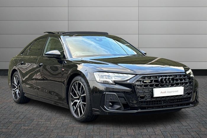 Compare Audi A8 3.0 Tfsi V6 55 Black Edition Saloon Tip LL73XVY Black