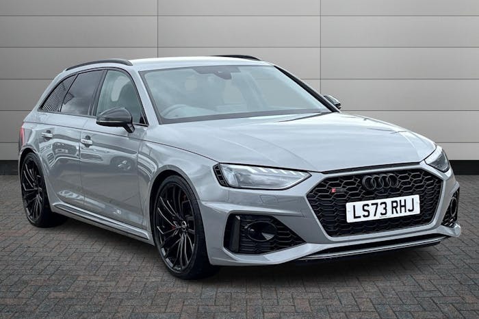 Compare Audi RS4 Avant 2.9 Tfsi V6 Carbon Black Estate Tiptron LS73RHJ Grey