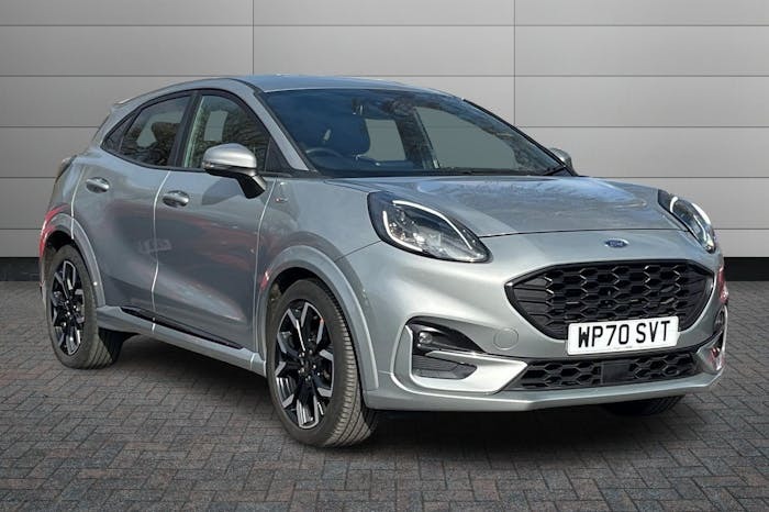 Compare Ford Puma 1.0T Ecoboost Mhev St Line X Suv WP70SVT Silver