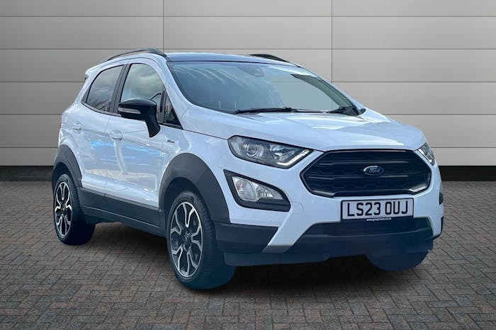 Compare Ford Ecosport 1.0T Ecoboost Active Suv 125 P LS23OUJ White