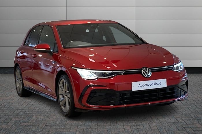 Compare Volkswagen Golf Golf R-line Tsi EX21LKF Red