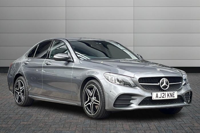 Compare Mercedes-Benz C Class 2.0 C300e 13.5Kwh Amg Line Night Edition Premium AJ21KNE Grey