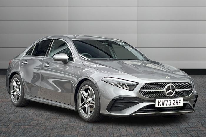 Compare Mercedes-Benz A Class 1.3 A200h Mhev Amg Line Executive Saloon Pet KW73ZHF Grey