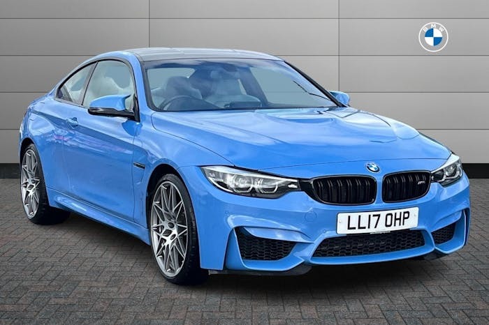 Compare BMW M4 3.0 Biturbo Competition Coupe Dct 450 LL17OHP Blue