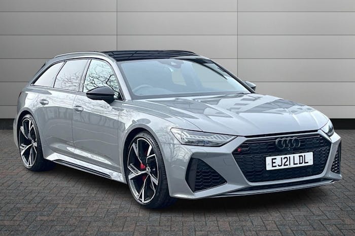 Compare Audi RS6 Avant 4.0 Tfsi V8 Carbon Black Estate Tiptron EJ21LDL Grey