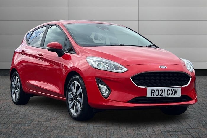 Compare Ford Fiesta 1.1 Ti Vct Trend Hatchback 75 RO21GXM Red