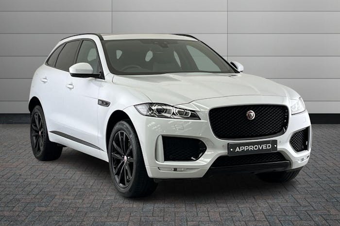 Compare Jaguar F-Pace 2.0 D180 Chequered Flag Suv Awd LX70NXO White