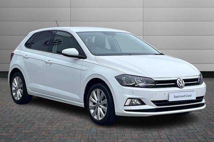 Compare Volkswagen Polo 1.0 Tsi Match Hatchback 95 Ps GF70BWG White