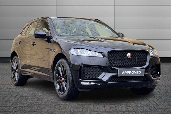 Compare Jaguar F-Pace 2.0 D180 Chequered Flag Suv Awd LN20VDE Black