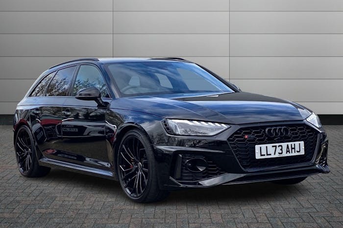 Compare Audi RS4 Avant 2.9 Tfsi V6 Carbon Black Estate Tiptron LL73AHJ Black