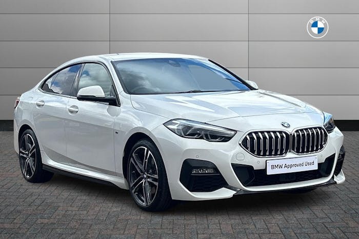 Compare BMW 2 Series 2.0 218D M Sport Saloon 150 Ps HK70JPX White