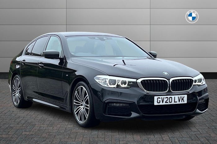 Compare BMW 5 Series 2.0 520D Mht M Sport Saloon Hybrid GV20LVK Black