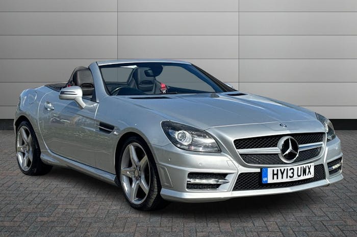 Compare Mercedes-Benz SLK 1.8 Slk250 Blueefficiency Amg Sport Convertible HY13UWX Silver