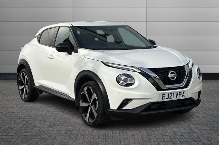 Compare Nissan Juke 1.0 Dig T Tekna Suv Dct 114 Ps EJ21VPA White